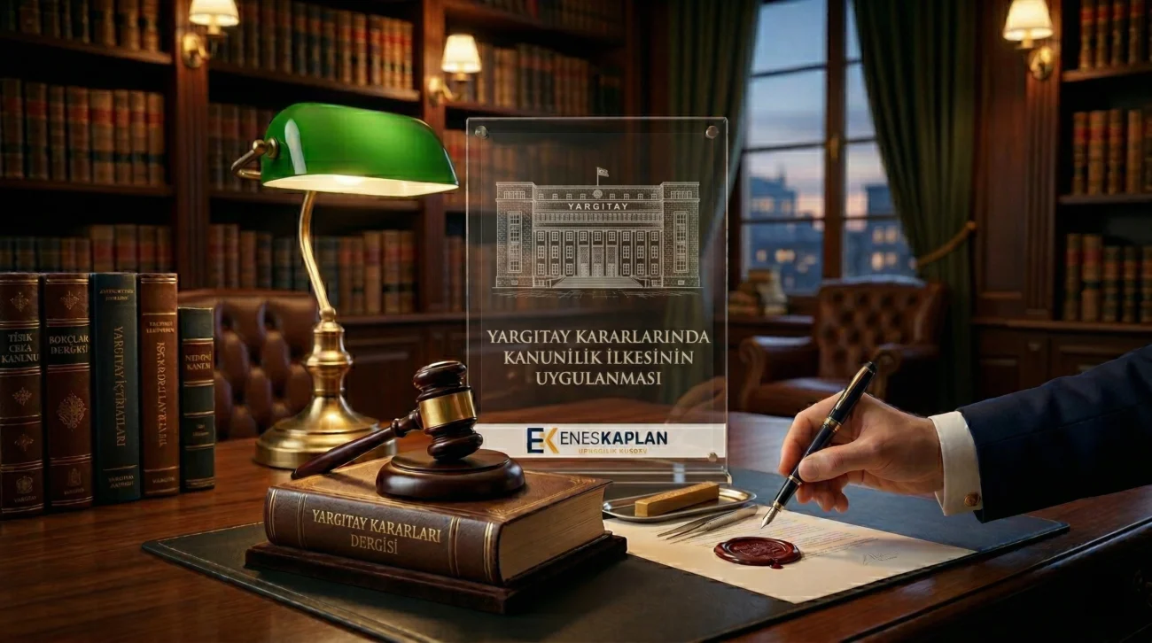 Yargıtay kararlarında kanunilik ilkesinin uygulanmasını temsil eden hukuki konsept. İstanbul Şişli ceza avukatı. TCK Madde 2