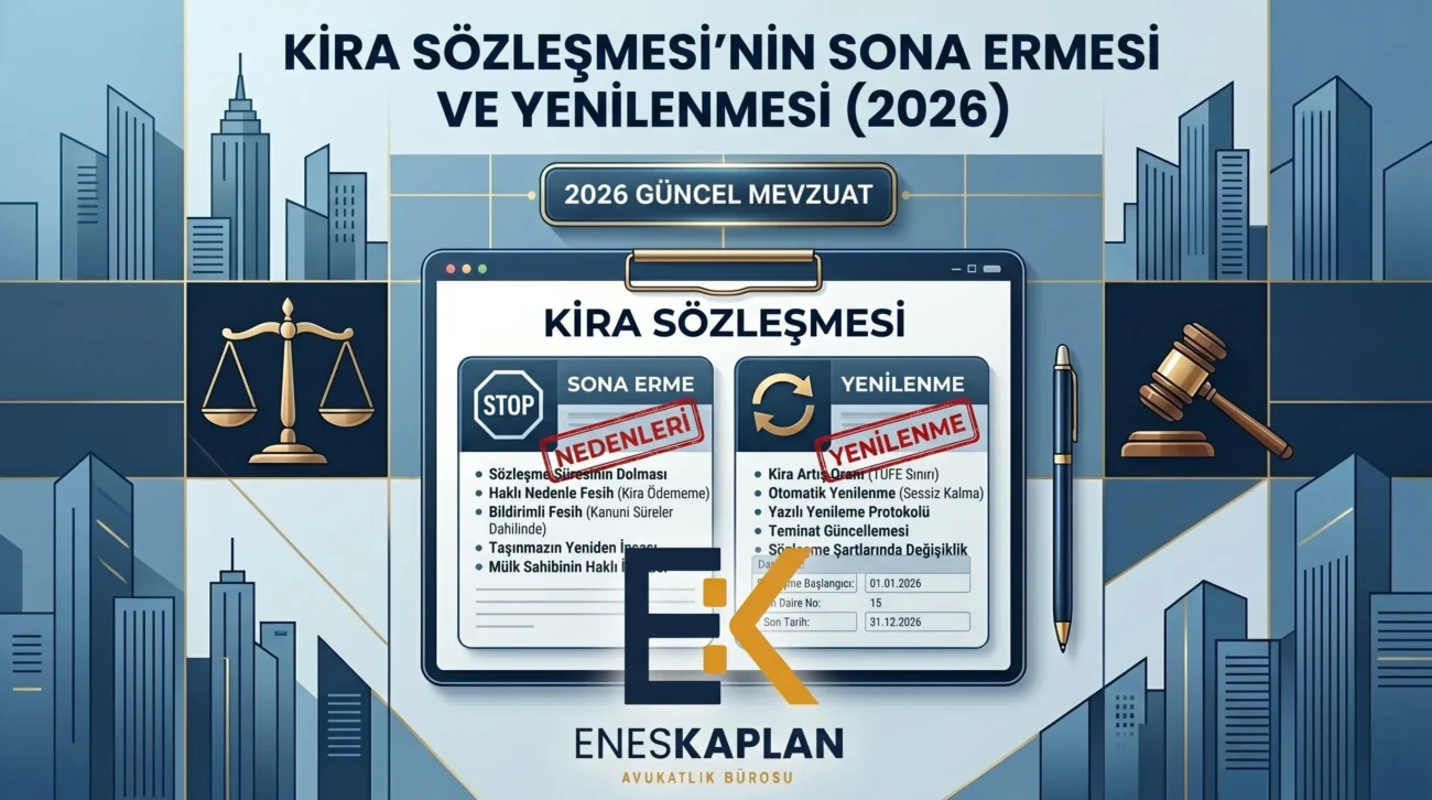 kira sözleşmesi yenileme, kira sözleşmesinin sona ermesi, istanbul kira avukatı