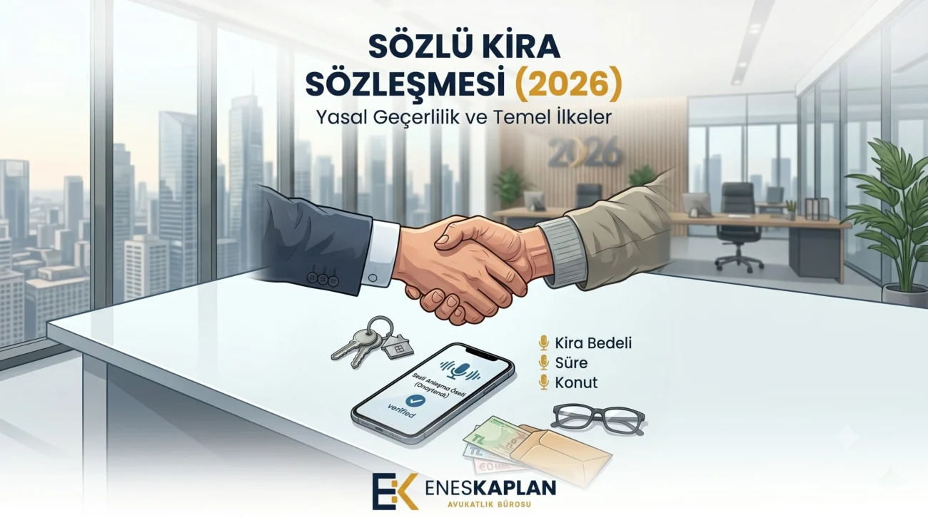 sözlü kira sözleşmesi