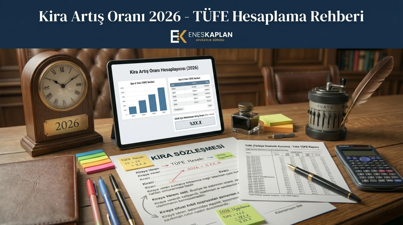 kira artış oranı,Kira Artış Oranı 2026 - TÜFE Hesaplama Rehberi, istanbul kira avukatı, avukat enes kaplan, şişli kira avukatı, enes kaplan avukatlık bürosu