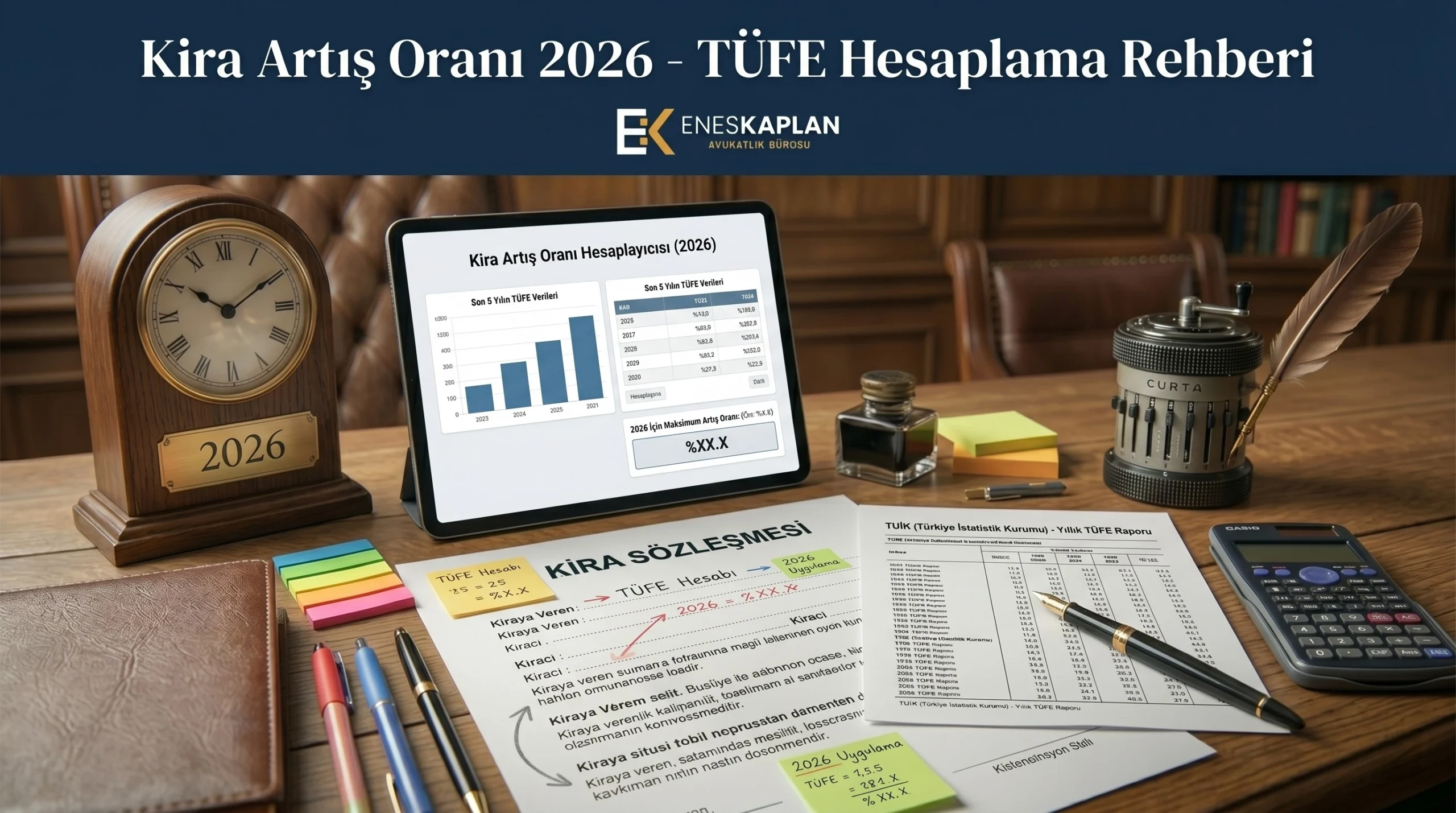 kira artış oranı,Kira Artış Oranı 2026 - TÜFE Hesaplama Rehberi, istanbul kira avukatı, avukat enes kaplan, şişli kira avukatı, enes kaplan avukatlık bürosu