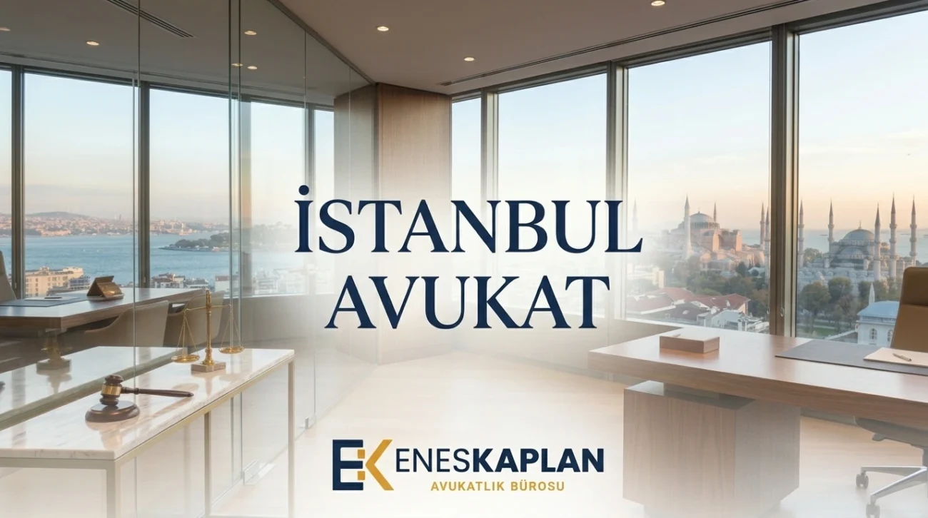 İstanbul avukatlık hizmetleri konulu bilgilendirme görseli.
