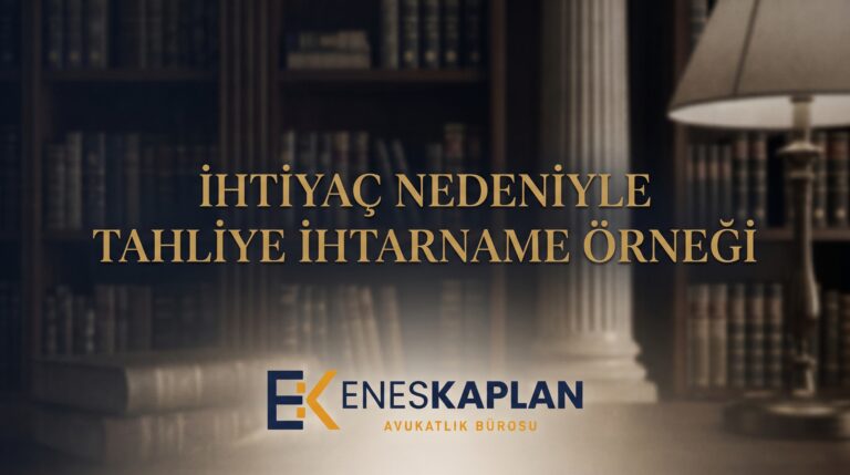 İhtiyaç nedeniyle tahliye ihtarname örneği: 5 hazır metin, TBK 350-353 süreleri, noter ve tebliğ adımları. Doğru tarihte göndermek için rehberi inceleyin.